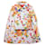 Miu Miu florale technische Cape Weiß
