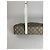 Clutch in pelle monogramma Gucci vintage grigio marrone - vista 3