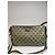 Vintage Gucci Multiway Monogram Tasche Beige Braun Grau - Ansicht 13