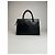 Vintage Courreges Lederhandtasche schwarz - Ansicht 10