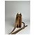 Vintage Givenchy Leder Schultertasche mit Monogramm in Braun - Ansicht 9
