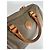 Vintage Courreges Lederhandtasche braun - Ansicht 5