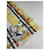 Céline Sciarpa Vintage Celine Barocca Giallo  - vista 7