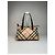 Vintage Burberry Nova Check Lederhandtasche Beige - Ansicht 10