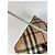 Vintage Burberry Nova Check Lederhandtasche Beige - Ansicht 13