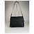 Céline Vintage Celine Macadam Monogram Ledertasche Schwarz - Ansicht 3