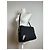 Céline Vintage Celine Macadam Monogram Ledertasche Schwarz - Ansicht 4