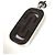 Bulgari Collana Choker in Pelle Parentesi BVLGARI Nero Argento - vista 5