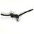 Bulgari Collana Choker in Pelle Parentesi BVLGARI Nero Argento - vista 6