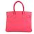 Borsa Tote Hermès Birkin 30 in Rosa - vista 3