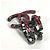Orecchini in cristallo Coco Mark Swing di Chanel B17S con strass Nero Rosso - vista 5