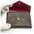Louis Vuitton Monogram Canvas Dreifach-Brieftasche Braun Fuschia - Ansicht 7
