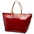 Borsa tote Bellevue GM in Monogram Vernis Louis Vuitton Rosso - vista 2
