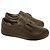 Fendi Sneaker aus Leder Khaki