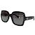 Gafas de sol Gucci cuadradas oversize negras Negro