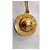 Collana Céline con pendente medaglia globo dorata D'oro - vista 3