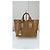 Bolsa Burberry Calaghan de couro e camurça camel Bege - vista 10