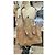 Bolsa Burberry Calaghan de couro e camurça camel Bege - vista 2