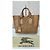 Bolsa Burberry Calaghan de couro e camurça camel Bege - vista 3