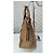 Bolsa Burberry Calaghan de couro e camurça camel Bege - vista 9