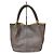 French Flair Borsa a secchiello Lancel in pelle grana taupe