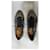 Derbies Saint Laurent con borchie in pelle nera Nero  - vista 3