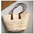 Max Mara Panier Extra Large Strohtasche Sand - Ansicht 8
