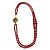 Collier collector chanel vintage Rouge Doré Bordeaux - vue 14