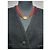 Collier collector chanel vintage Rouge Doré Bordeaux - vue 3