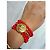 Collier collector chanel vintage Rouge Doré Bordeaux - vue 5