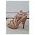 Rodo Sandalen aus Leder Gold Größe 36 Golden - Ansicht 3