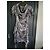 Vestido Alexander McQueen de seda plateada Plata - vista 3