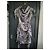 Vestido Alexander McQueen de seda plateada Plata - vista 5