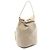 Borsa a mano in jacquard con logo Prada Bianco Beige - vista 2