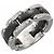 Anello in diamante Chanel Ultra #50 Nero - vista 5
