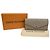 Portafoglio Sarah Louis Vuitton Monogram Empreinte Beige