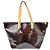 Borsa Bellevue Monogram Vernis GM di Louis Vuitton Bordò - vista 2