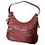 Borsa a mano Lancel French Flair in pelle bordeaux Bordò