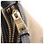 Borsa a spalla in jacquard con logo Prada Nero Beige - vista 6
