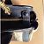 Borsa a mano Chloé Alice in pelle nera e rosa Nero - vista 9