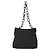 Borsa a Spalla con Catena Prada Tessuto Media Nero