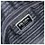Borsa messenger con zip frontale Prada Tessuto media Nero - vista 6