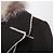 Prada Vintage Wool Jacket with Fur Collar Grey - view 5