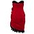 Moschino Couture Strapless Rosette Kleid – 90er Rot - Ansicht 4