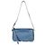 Baguette Borsa a spalla Simply Fendi media in nappa blu - vista 5