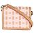 Louis Vuitton Pelle Rosa Marrone Intrecciata Dauphine PM Multicolore Beige - vista 2