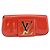 Clutch Sobe in vernice Louis Vuitton Arancione