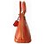 Borsa Louis Vuitton Alma BB in Coccodrillo Arancione - vista 4