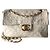Borsa Chanel Timeless Maxi Jumbo in Tela Ecru Trapuntata Bianco