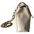 Borsa Chanel Timeless Maxi Jumbo in Tela Ecru Trapuntata Bianco - vista 3